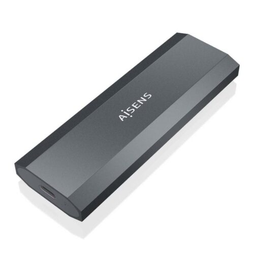 Caja Externa para Disco SSD M.2 NVMe Aisens ASM2-029GR/ USB 3.2/ Sin tornillos