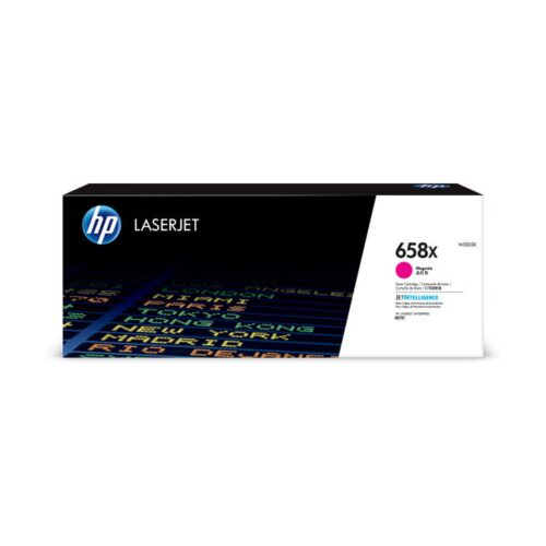 HP Cartucho de tóner Original LaserJet 658X magenta de alta capacidad