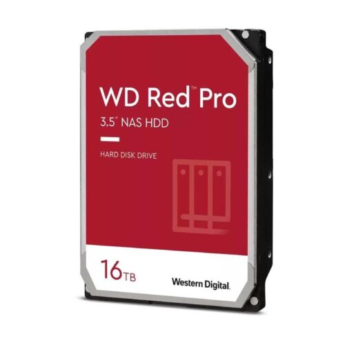 Disco Duro Western Digital WD Red Pro NAS 16TB/ 3.5″/ SATA III/ 512MB