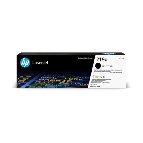 HP Cartucho de Tóner Original LaserJet 219X de alta capacidad negro