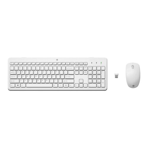 Teclado y Ratón Inalámbricos HP 230/ Blanco