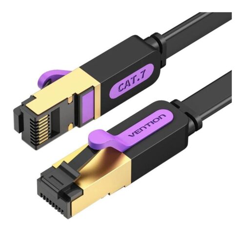 Cable de Red RJ45 SFTP Vention ICDBI Cat.7/ 3m/ Negro