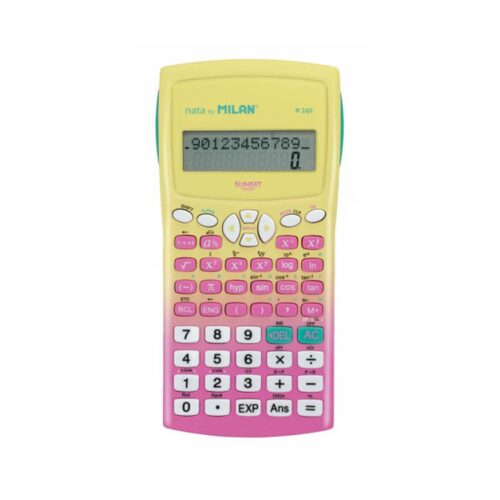 BLÍSTER CALCULADORA CIENTÍFICA M240 SUNSET ROSA NUEVO MILAN 159110SNPBL