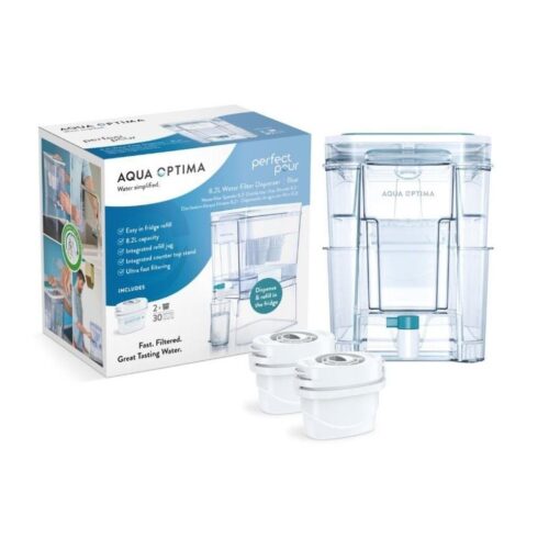 Depósito de Agua Filtrada Aqua Optima WD1000/ 8.2L/ Incluye 2 Filtros