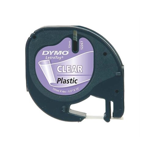 DYMO 12mm LetraTag Plastic Tape