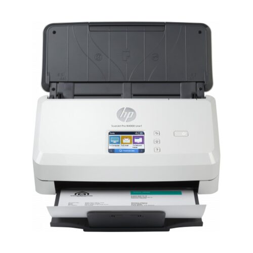 HP Scanjet Pro N4000 snw1 Escáner alimentado con hojas 600 x 600 DPI A4 Negro, Blanco