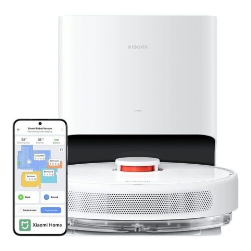 Robot Aspirador Xiaomi Robot Vacuum X10/ Friegasuelos/ control por WiFi/ Blanco