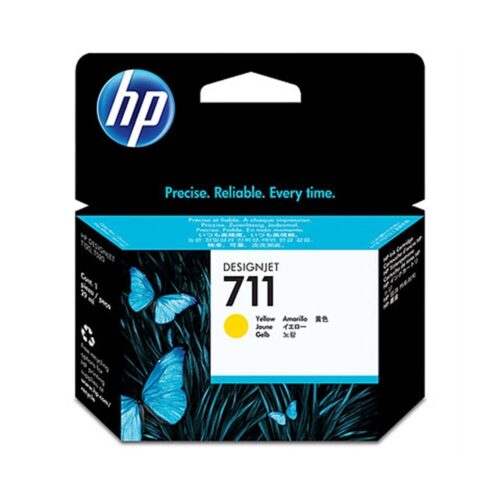 HP CARTUCHO TINTA AMARILLO Nº711 29ML DESIGNJET/T120/T520