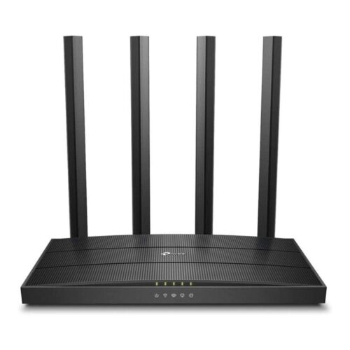 ROUTER WIFI DUALBAND TP-LINK ARCHER C6 AC1200 300MB EN 2,4GHZ Y 867MB EN 5GHZ 5P GIGA 4 ANTENAS FIJAS