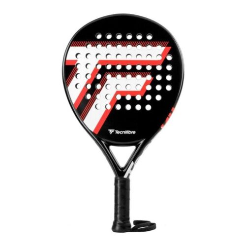 Pala de Pádel Tecnifibre Wall Master ONE/ Negra y Blanca