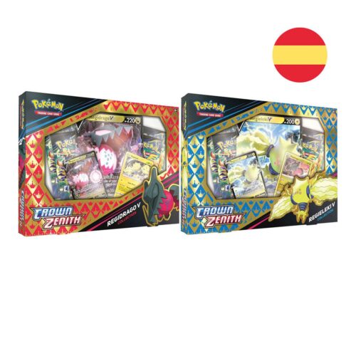 Blister Juego Cartas Coleccionables Crown Zenith Pokemon surtido