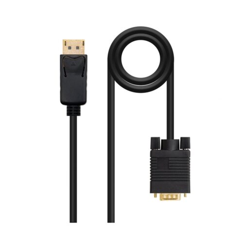 Nanocable – Cable Conversor DP A VGA – DP/M-VGA/M – Negro – 1.0 M