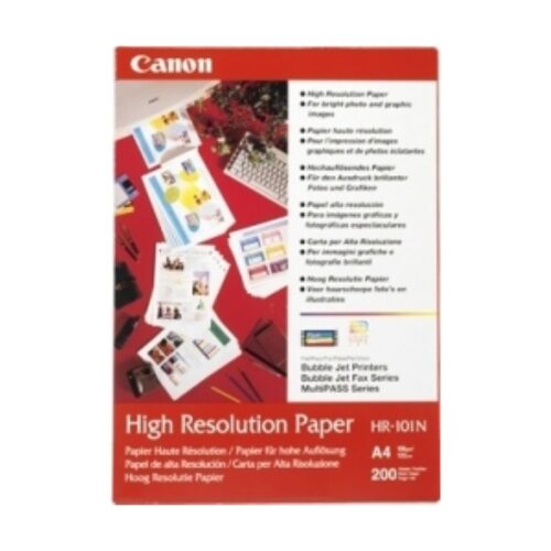 CANON PAPEL INKJET HR101 A4 106GR 50 HOJAS HR-/101