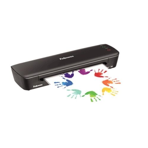 Plastificadora Fellowes Arc A4/ hasta A4 y 80 Micras/ Negra