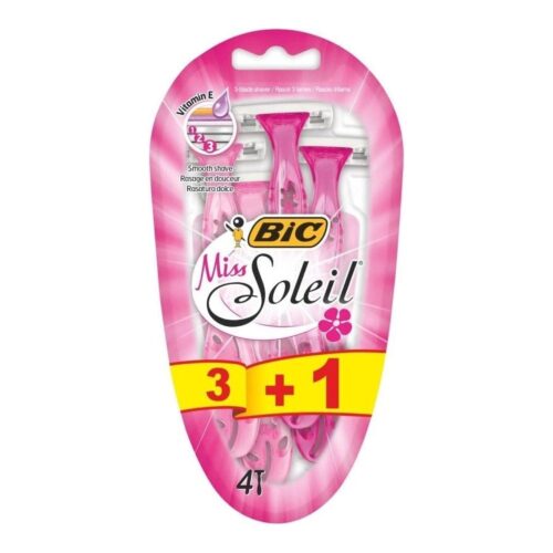 Cuchilla de Depilar Bic Miss Soleil / 4 uds