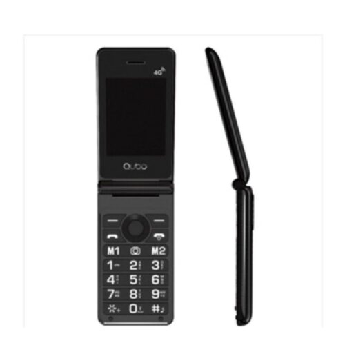 Teléfono Móvil Qubo X-28 4G para Personas Mayores/ Negro