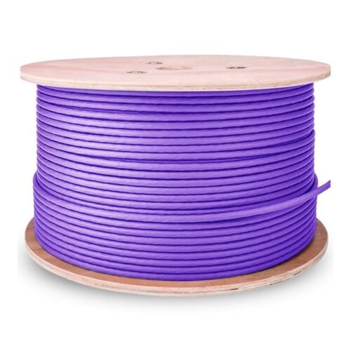 Bobina de Cable RJ45 AWG23 UTP Aisens A135-0748 Cat.6/ LSZH/ 305m/ Violeta