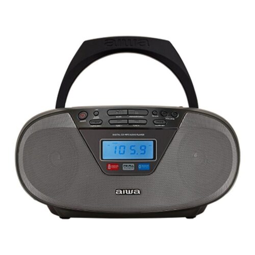 Radio CD Aiwa BoomBox BBTU-400BK/ 6W/ Negro