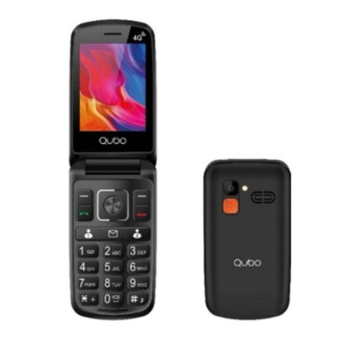 Teléfono Móvil Qubo P-210NW 4G para Personas Mayores/ Negro