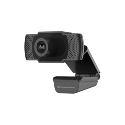 Conceptronic – Webcam FHD AMDIS – 1080P – USB 3.6MM – 30 FPS – Angulo Vision 90º – Microfono integrado