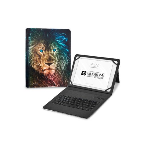 SUBBLIM Funda con Teclado Keytab Pro BT Trendy Leon