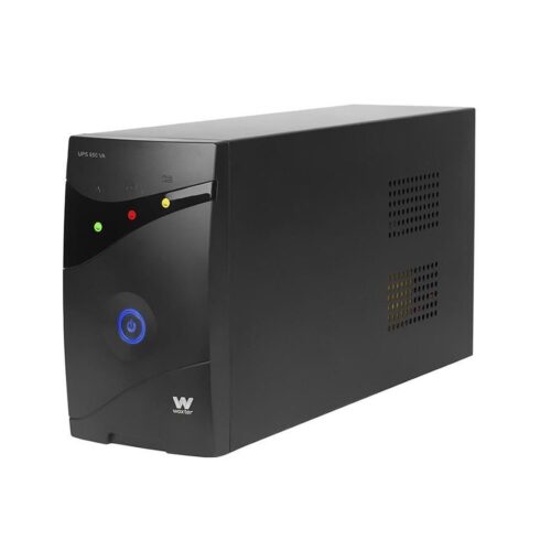 SAI Línea Interactiva Woxter UPS 650 VA/ 650VA-360W/ 2 Salidas/ Formato Torre