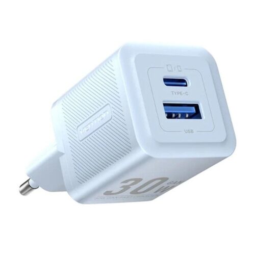 Cargador Gan de Pared Vention FEQL0-EU/ 1xUSB Tipo-C/ 1xUSB/ 30W