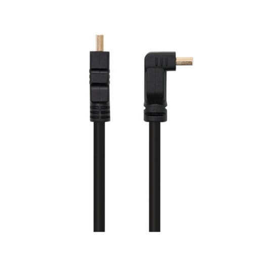 Nanocable – Cable HDMI acodado alta velocidad/hec A/M-A/M 1.8M