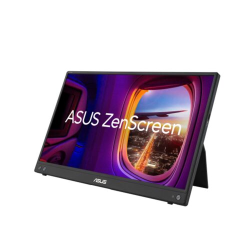 Monitor Portátil Asus ZenScreen MB16AHV 15.6″/ Full HD/ Negro