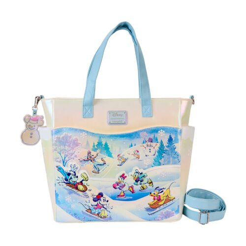 Bolso mochila Winter Wonderland Mickey and Friends Disney Loungefly