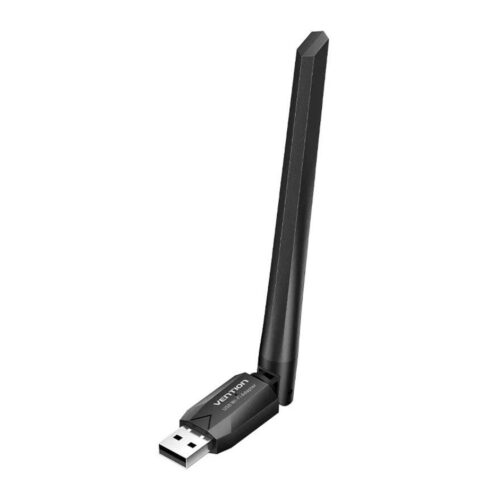 Adaptador USB – WiFi Vention KDUB0/ 650Mbps/ Incluye Drivers