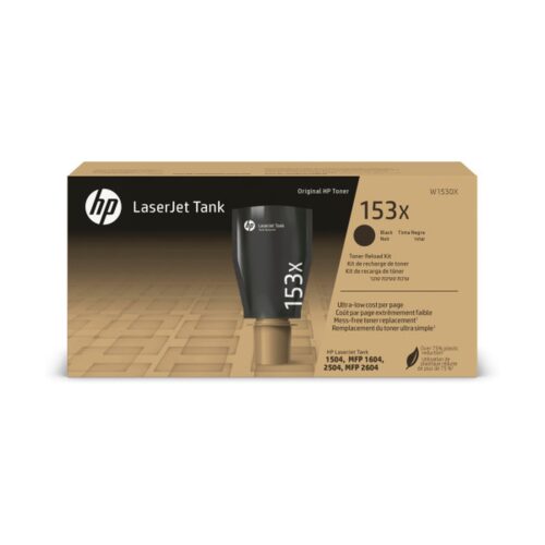 HP Kit de recarga de tóner Original 153X LaserJet Tank negro