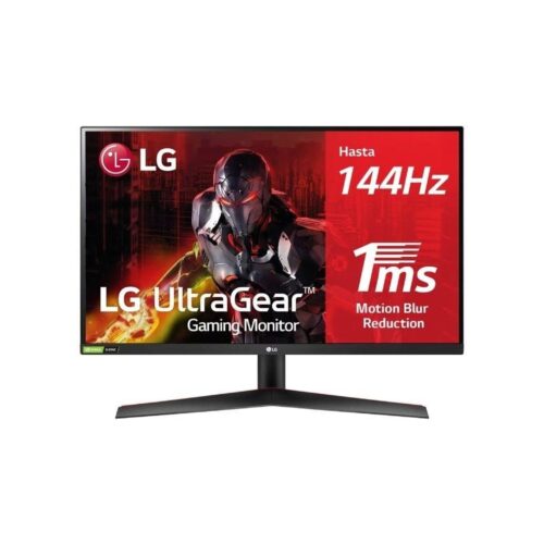 Monitor Gaming LG UltraGear 27GN800P-B 27″/ QHD/ 1ms/ 144Hz/ IPS/ Negro