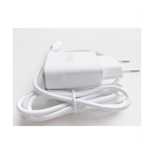 3Go – Alimentador Hogar MicroUSB+2 Puertos – Entrada 220V – Salida 5V/2A – 1,5M – 3G