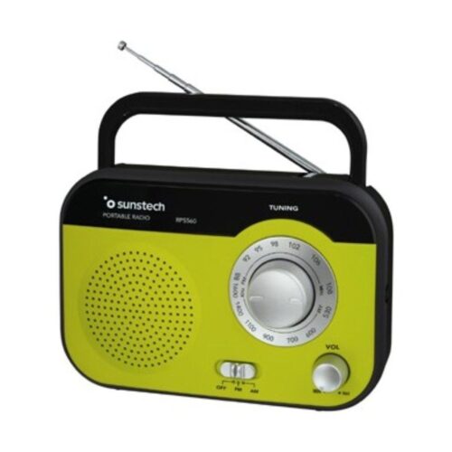 Radio Portátil Sunstech RPS560/ Verde