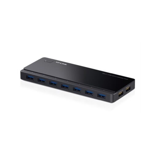 TPLINK UH720 – Hub USB 3.0 – 7 puertos + 2 puertos de carga 2,4A – Cable 1m – Alimentador