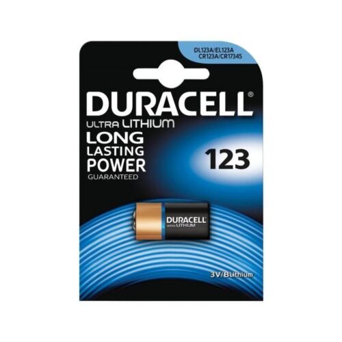 Pila Duracell Ultra M3 DL123/ 3V