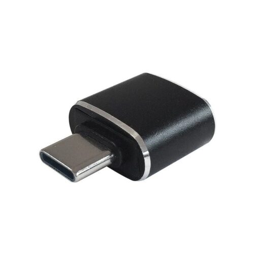 Adaptador USB 3.0 Tipo-C Aisens A108-0369/ USB Tipo-C Macho – USB Hembra