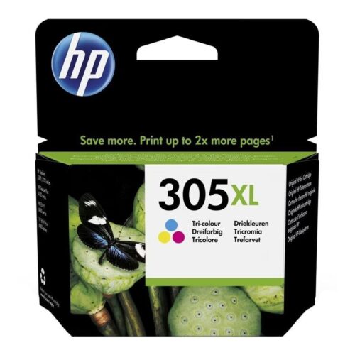 Cartucho de Tinta Original HP nº305 XL Alta Capacidad/ Tricolor