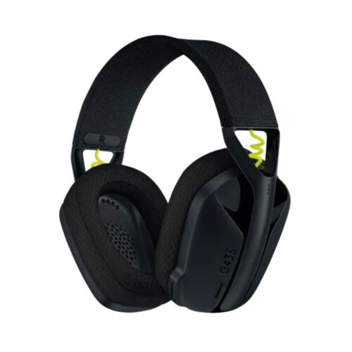 Auriculares Gaming Inalámbrico con Micrófono Logitech G435/ Bluetooth/ Negro y Amarillo Fluorescente