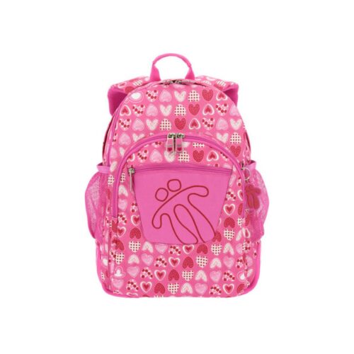 MOCHILA CRAYOLES REFUERZO CAUCHO+BOLSILLOS ROSA/CORAZONES TOTTO MA04ECO029-1710N-1I3