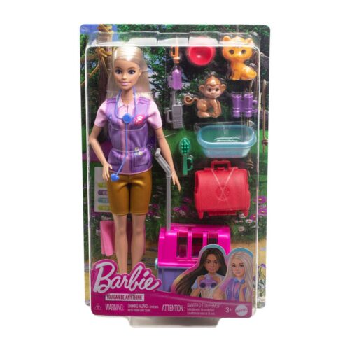 Muñeca Rescatadora y Liberadora de Animales Barbie