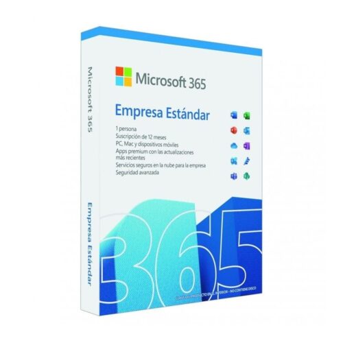 Microsoft Office 365 Empresa Estándar/ 1 Usuario/ 1 Año/ 5 Dispositivos