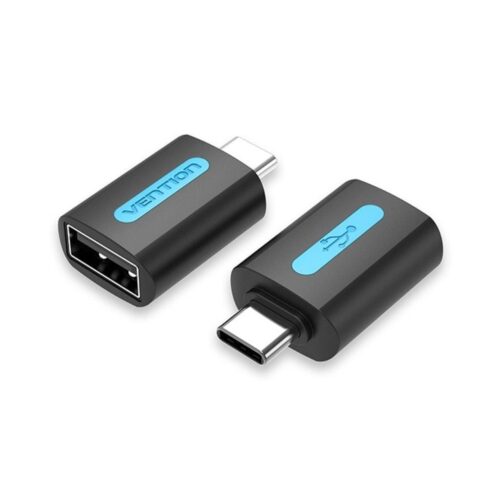 Adaptador USB 2.0 Vention CDTB0/ USB Tipo-C Macho – USB Hembra