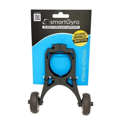 Soporte Trolley con ruedas para Patines SmartGyro SG27-350/ Compatible con para Xiaomi M365, SmartGyro Ziro y SmartGyro K2