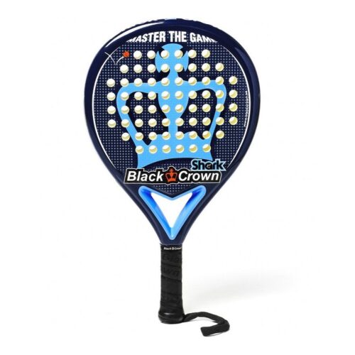 Pala de Pádel Black Crown Shark/ Azul