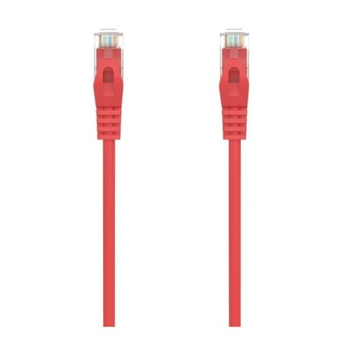 Cable de Red RJ45 AWG24 UTP Aisens A145-0562 Cat.6A/ LSZH/ 3m/ Rojo