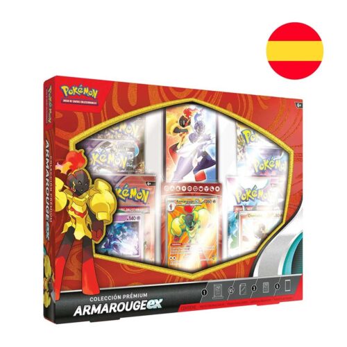 Blister juego cartas coleccionables Armarouge Pokemon espa匾l