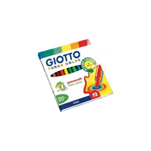 ESTUCHE 12 ROTULADORES TURBO COLOR GIOTTO F416000