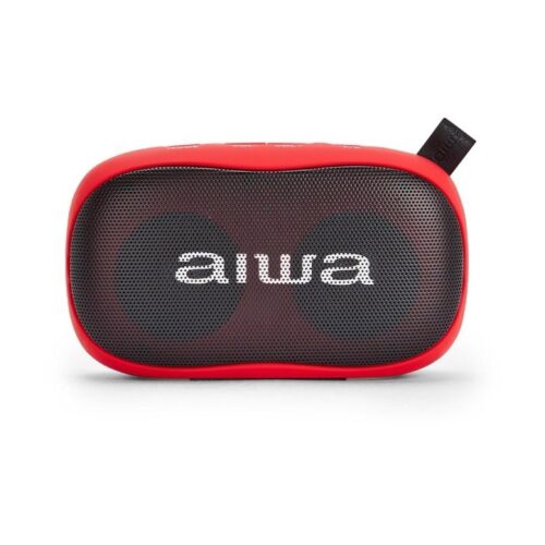 Altavoz con Bluetooth Aiwa BS-110RD/ 10W/ 2.0/ Rojo